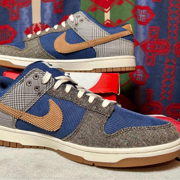 Nike Men's Blue and Brown Nike dunk sz 13 - Picture 7 of 12
